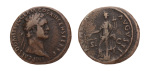 Roman Empire, Domitian 81-96, bronze as, 8.22 g.