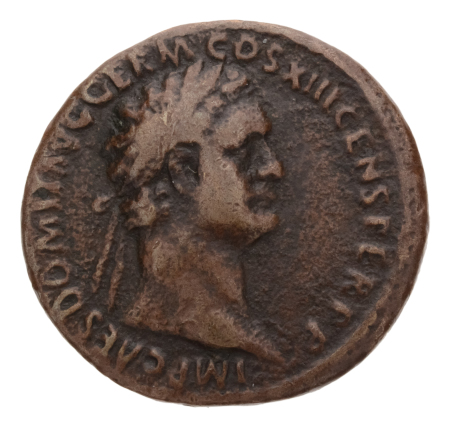 Roman Empire, Domitian 81-96, bronze as, 8.22 g.