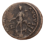 Roman Empire, Domitian 81-96, bronze as, 8.22 g.