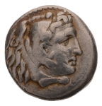 Macedon, Alexander III, the Great, 336-323 BC, posthumous issue, Lampsakos (?), drachm 4.23 g