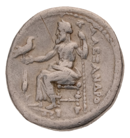 Macedon, Alexander III, the Great, 336-323 BC, posthumous issue, Lampsakos (?), drachm 4.23 g