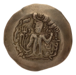Hunnic tribes, Alchon Huns, Adomano, electrum dinar, 7.12 g.