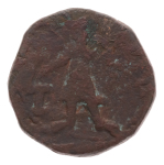 Kushanas, Kanishka I, c. 127-152, CU tetradrachm 16.13 g. Maitreya Buddha.