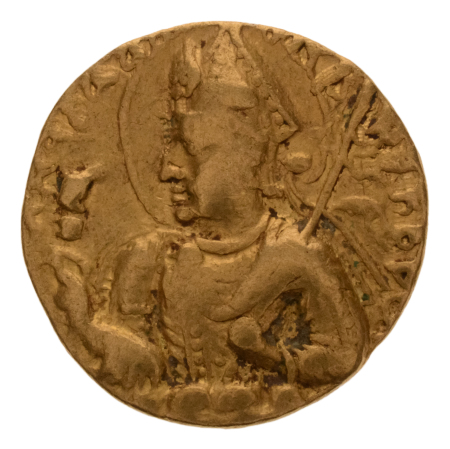Kushanas, Huvishka, c. 151-192, AV dinar, 7.84 g. Shaoreoro.