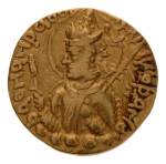 Kushanas, Huvishka, c. 151-192, AV dinar, 7.78 g. Ardoksho.