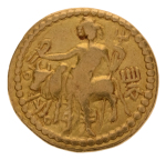 Kushanas, Vasudeva I, c. 190-230, AV dinar, 7.49 g. Oesho Bull.