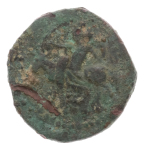 Kushanas, Vasudeva I, c. 190-230, CU tetradrachm, 10.68 g. Oesho Bull.
