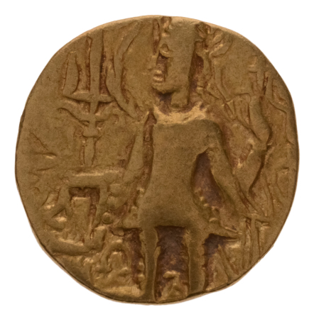 Kushanas, Kanishka III, c. 267-270, AV dinar, 7.63 g. Ardoksho.