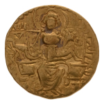 Kushanas, Kanishka III, c. 267-270, AV dinar, 7.69 g. Ardoksho.