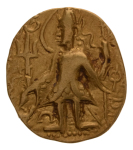 Kushanas, Kanishka III, c. 267-270, AV dinar, 7.71 g. Ardoksho.