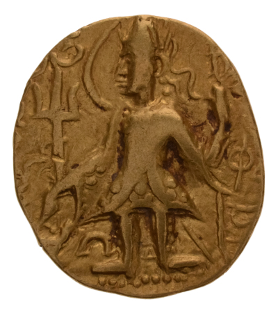 Kushanas, Kanishka III, c. 267-270, AV dinar, 7.71 g. Ardoksho.