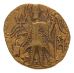 Kushanas, Vasudeva II, c. 275-300, AV dinar, 7.68 g. Ardoksho.
