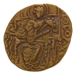 Kushanas, Vasudeva II, c. 275-300, AV dinar, 7.68 g. Ardoksho.