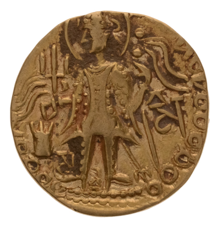 Kushanas, Vasudeva II, c. 275-300, AV dinar, 7.30 g. Ardoksho.