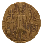 Kushanas, Vasudeva II, c. 275-300, AV dinar, 7.81 g. Ardoksho.