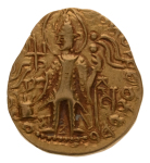 Kushanas, Vasudeva II, c. 275-300, AV dinar, 7.88 g. Ardoksho.