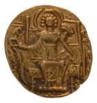 Kushanas, Vasudeva II, c. 275-300, AV dinar, 7.78 g. Ardoksho.