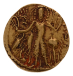 Kushanas, Vasishka, c. 247-265, AV dinar, 7.87 g. Oesho Bull.
