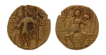 Kushanas, Shaka, c. mid-4th century, AV dinar, 7.73 g. (19 mm).