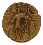 Kushanas, Shaka, c. mid-4th century, AV dinar, 7.73 g. (19 mm).