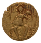 Kushanas, Shaka, c. mid-4th century, AV dinar, 7.73 g. (19 mm).
