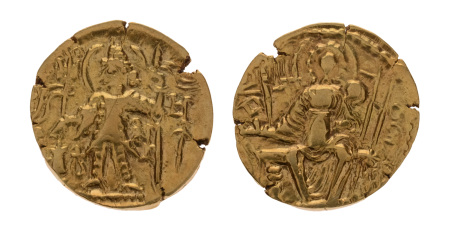 Kushanas, Shaka, c. mid-4th century, AV dinar, 7.64 g. 