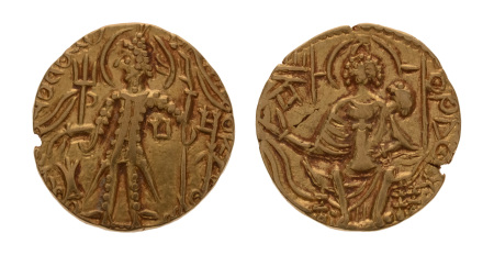 Kushanas, Shaka, c. mid-4th century, AV dinar, 7.62 g.