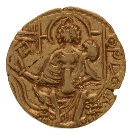 Kushanas, Shaka, c. mid-4th century, AV dinar, 7.62 g.