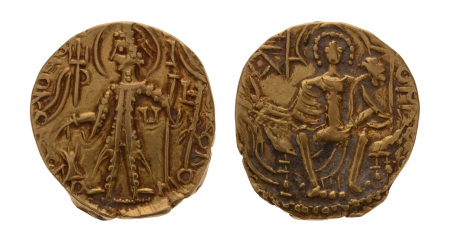 Kushanas, Shaka, c. mid-4th century, AV dinar, 7.77 g.