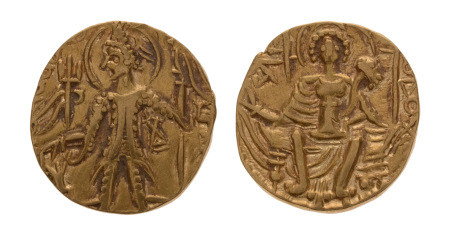 Kushanas, Shaka, c. mid-4th century, AV dinar, 7.77 g. 