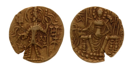 Kushanas, Shaka, c. mid-4th century, AV dinar, 7.79 g. 