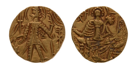 Kushanas, Shaka, c. mid-4th century, AV dinar, 7.74 g. 