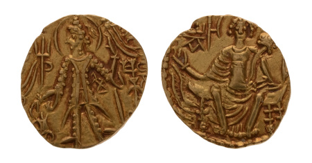 Kushanas, Shaka, c. mid-4th century, AV dinar, 7.77 g. 