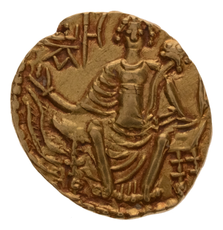 Kushanas, Shaka, c. mid-4th century, AV dinar, 7.77 g. 