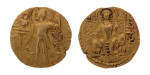 Gupta Empire, Samudragupta, c. 335-375, AV dinar, 7.80 g. Javelin.