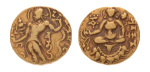 Gupta Empire, Chandragupta II, c. 380-413, AV dinar, 7.74 g. Archer.