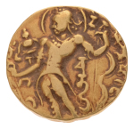 Gupta Empire, Chandragupta II, c. 380-413, AV dinar, 7.74 g. Archer.