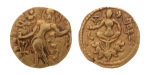 Gupta Empire, Chandragupta II, c. 380-413, AV dinar, 7.79 g. Archer. 