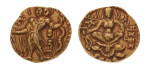 Gupta Empire, Chandragupta II, c. 380-413, AV dinar, 7.89 g. Archer.