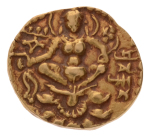 Gupta Empire, Chandragupta II, c. 380-413, AV dinar, 7.89 g. Archer.