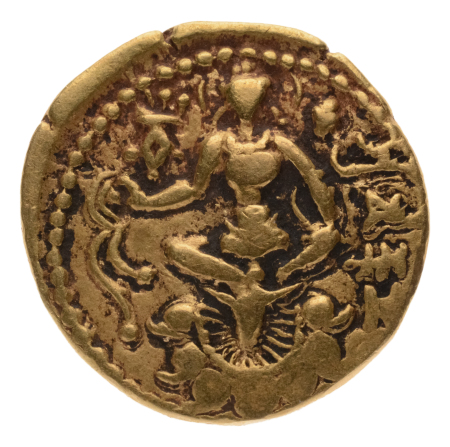 Gupta Empire, Chandragupta II, c. 380-413, AV dinar, 7.73 g. Archer.