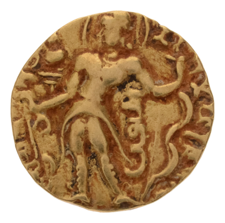 Gupta Empire, Chandragupta II, c. 380-413, AV dinar, 7.72 g. Archer.