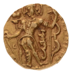 Gupta Empire, Chandragupta II, c. 380-413, AV dinar 7.83 g. Archer.