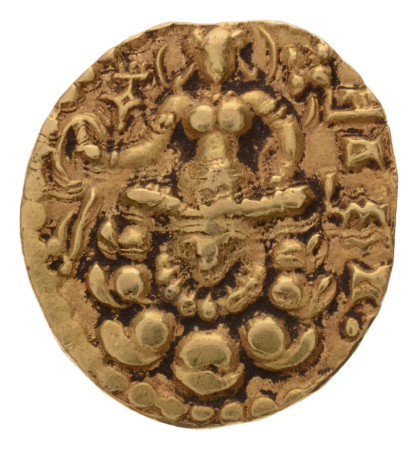 Gupta Empire, Chandragupta II, c. 380-413, AV dinar, 8.07 g. Archer.