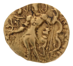 Gupta Empire, Chandragupta II, c. 380-413, AV dinar, 7.67 g. Archer.