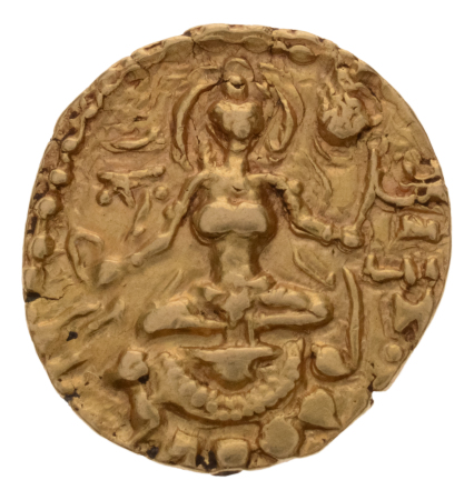 Gupta Empire, Chandragupta II, c. 380-413, AV dinar, 7.85 g. Archer.