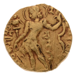 Gupta Empire, Chandragupta II, c. 380-413, AV dinar, 7.79 g. Archer.