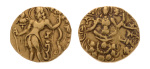 Gupta Empire, Chandragupta II, c. 380-413, AV dinar, 7.74 g. Archer.
