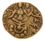 Gupta Empire, Chandragupta II, c. 380-413, AV dinar, 7.74 g. Archer.