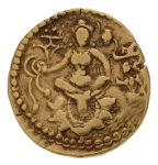 Gupta Empire, Chandragupta II, c. 380-413, AV dinar, 7.60 g. Archer.